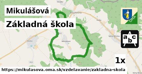 Základná škola, Mikulášová