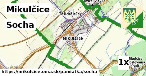 Socha, Mikulčice