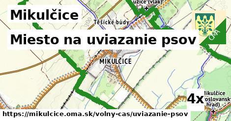 Miesto na uviazanie psov, Mikulčice