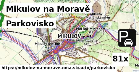 Parkovisko, Mikulov na Moravě