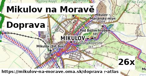 doprava v Mikulov na Moravě