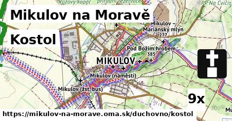 Kostol, Mikulov na Moravě