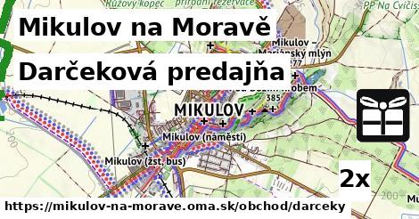 darčeková predajňa v Mikulov na Moravě