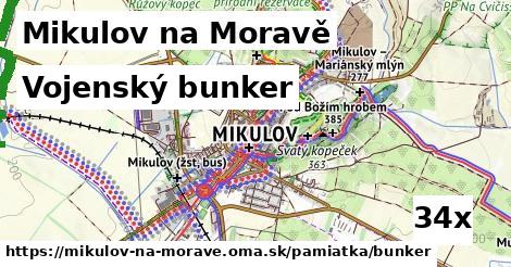 Vojenský bunker, Mikulov na Moravě