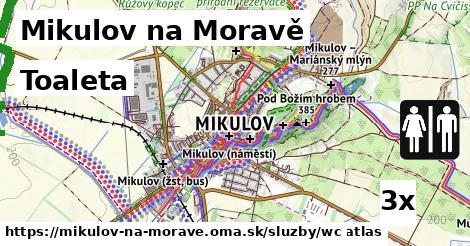 Toaleta, Mikulov na Moravě