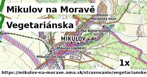 vegetariánska v Mikulov na Moravě