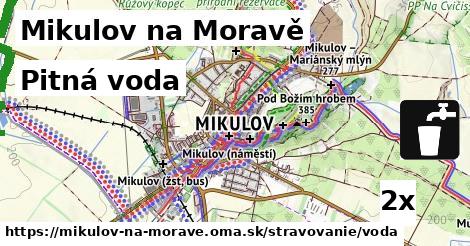 Pitná voda, Mikulov na Moravě