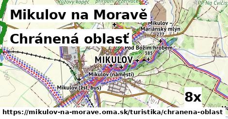 Chránená oblasť, Mikulov na Moravě