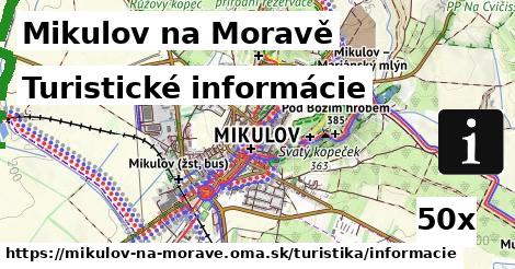 Turistické informácie, Mikulov na Moravě