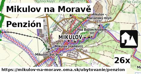 penzión v Mikulov na Moravě