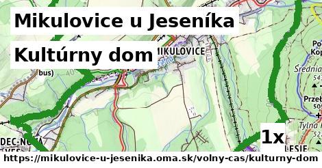 Kultúrny dom, Mikulovice u Jeseníka