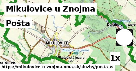 Pošta, Mikulovice u Znojma