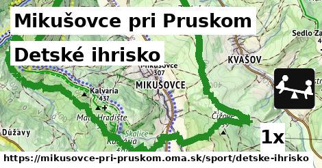 Detské ihrisko, Mikušovce pri Pruskom