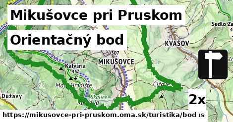 Orientačný bod, Mikušovce pri Pruskom