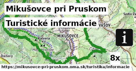 Turistické informácie, Mikušovce pri Pruskom