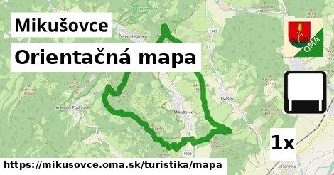 Orientačná mapa, Mikušovce