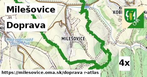 doprava v Milešovice