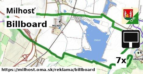 billboard v Milhosť