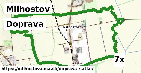 doprava v Milhostov