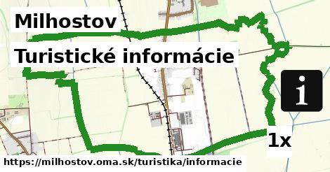 Turistické informácie, Milhostov