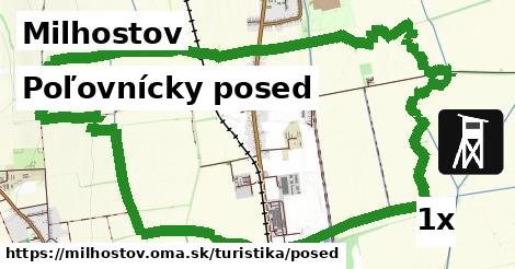 poľovnícky posed v Milhostov