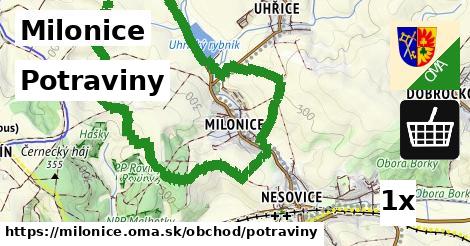 Potraviny, Milonice