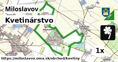Kvetinárstvo, Miloslavov
