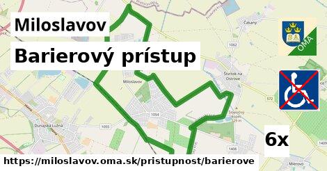 Barierový prístup, Miloslavov