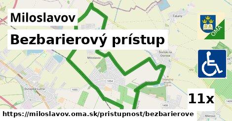 bezbarierový prístup v Miloslavov