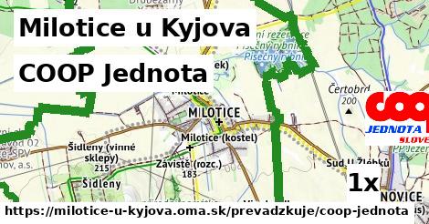 COOP Jednota v Milotice u Kyjova
