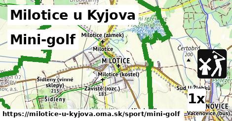 Mini-golf, Milotice u Kyjova