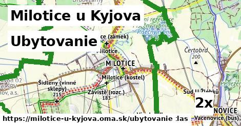 ubytovanie v Milotice u Kyjova