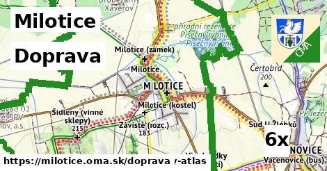 doprava v Milotice