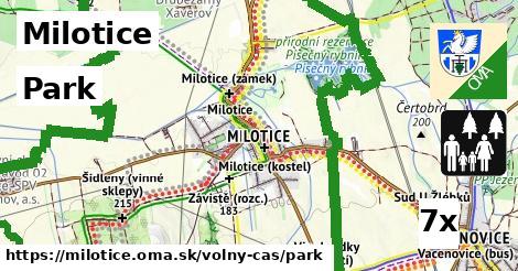 Park, Milotice