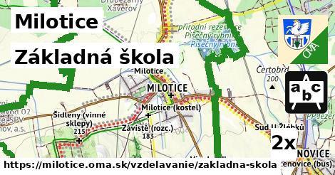 základná škola v Milotice