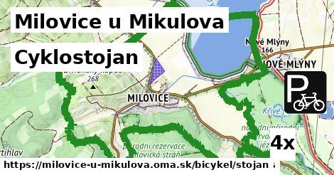 Cyklostojan, Milovice u Mikulova