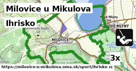 Ihrisko, Milovice u Mikulova