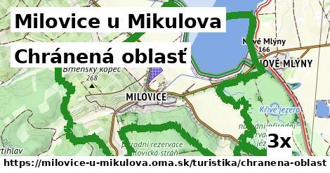 Chránená oblasť, Milovice u Mikulova