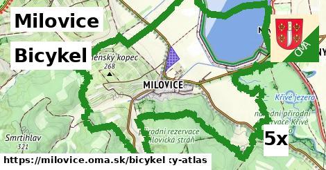 bicykel v Milovice