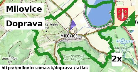 doprava v Milovice