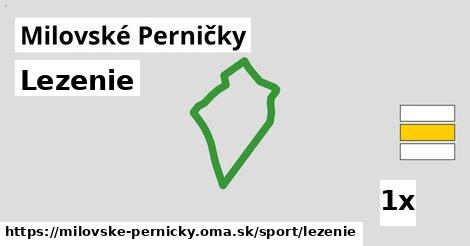 lezenie v Milovské Perničky