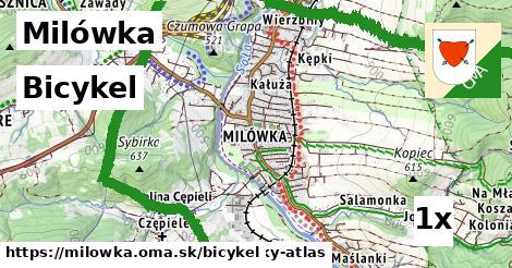 bicykel v Milówka