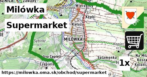 supermarket v Milówka