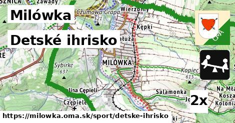 detské ihrisko v Milówka