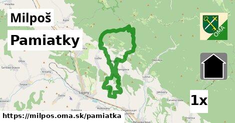 pamiatky v Milpoš