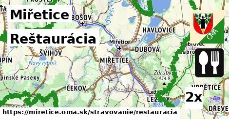 Reštaurácia, Miřetice