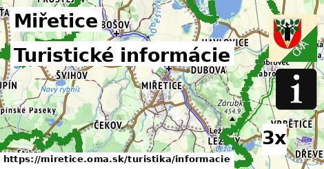 Turistické informácie, Miřetice