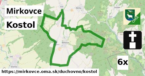 Kostol, Mirkovce