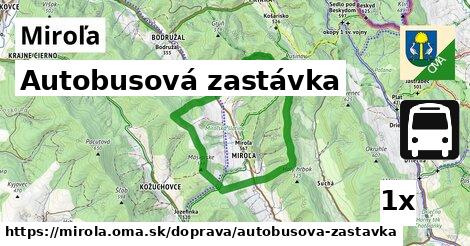 Autobusová zastávka, Miroľa