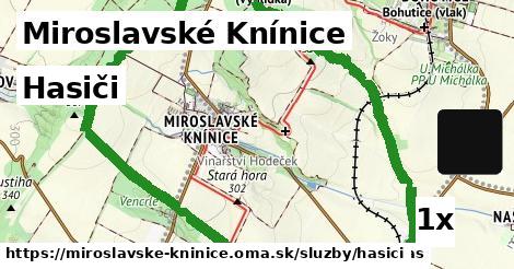 Hasiči, Miroslavské Knínice